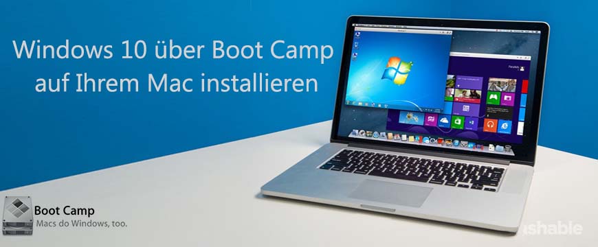Wie installiert man Windows 10 über Boot Camp auf einem Mac?